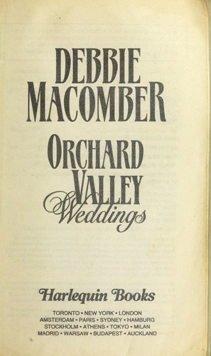 Orchard Valley Weddings - Debbie Macomber