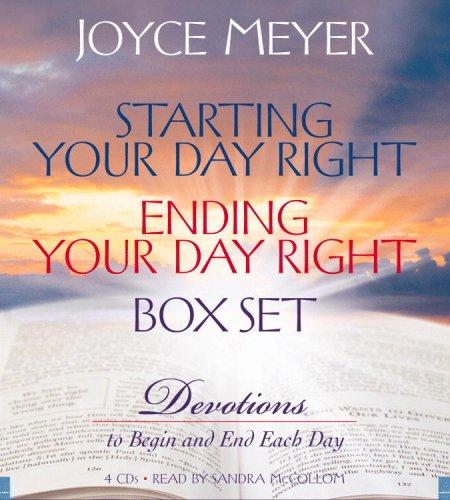 Starting Your Day Right & Ending Your Day Right - Joyce Meyer